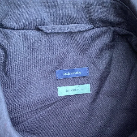 Peter Millar Excursionist Lite navy 100% wool travel zip jacket M